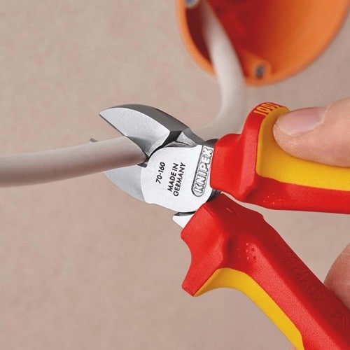 KNIPEX Seitenschneider L.160mm VDE Mehrkomp.-Hüllen KNIPEX