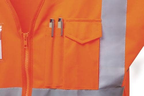 SAFESTYLE Warnweste EWALD Gr.XXXL orange EN ISO 20471 Kl.EN ISO 13688 SAFESTYLE