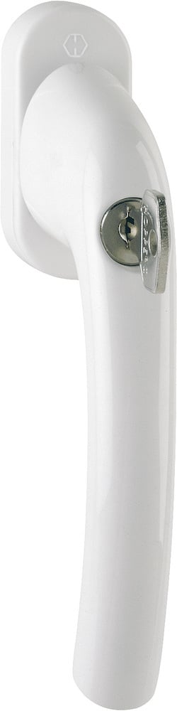 HOPPE® Fenstergriff absperrbar Tôkyô 0710S/U26, ohne Schrauben, N10, Aluminium, 8156507