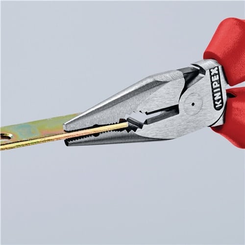 KNIPEX Spitzkombizange L.145mm pol.Comfort-Griff schwarz atram.KNIPEX