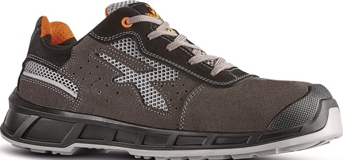 U.POWER Sicherheitshalbschuh Mars Gr.40 W.11 grau/grau S1PS FO SR ESD EN ISO 20345:2022