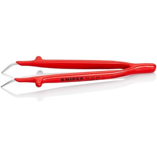 KNIPEX Präzisionspinzette L.150mm 45Grad gew.verchr.KNIPEX