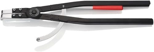 KNIPEX Sicherungsringzange J 51 f.Bohrungen D.122-300mm 90Grad gew.L.590mm KNIPEX