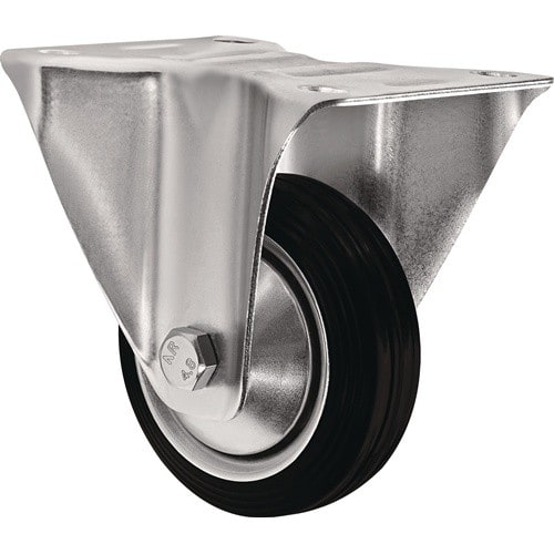 TECWERK Bockrolle D.100mm Trgf.75kg VG Platte L105xB80mm TECWERK