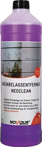 NOVADUR Grünbelagentferner NeoClean Konzentrat 1l NOVADUR