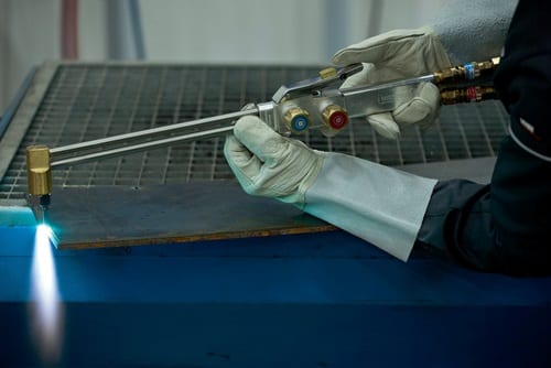 MESSER-CUTTING Handschneidbrenner STARCUT 8622 95Grad L.500mm f.gasemischende Schneiddüsen