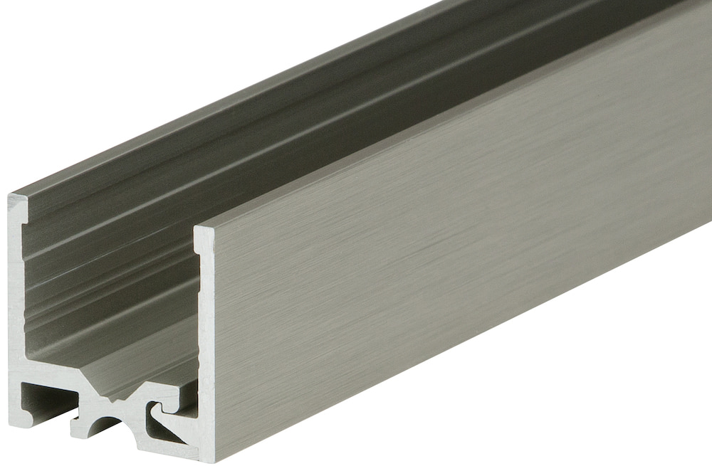 HERMAT Trennwand-Deckenprofil 6951, Aluminium