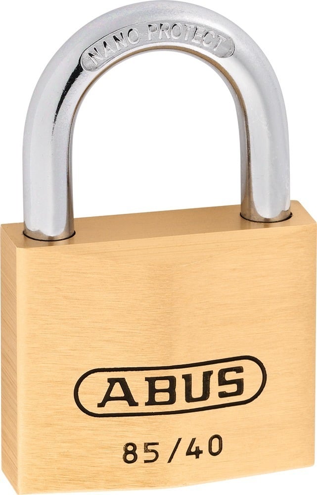 ABUS Zylindervorhangschloss 85IB HB, Messing massiv