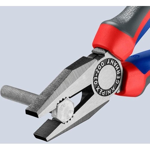 KNIPEX Kombizange L.200mm pol.Comfort-Griff KNIPEX
