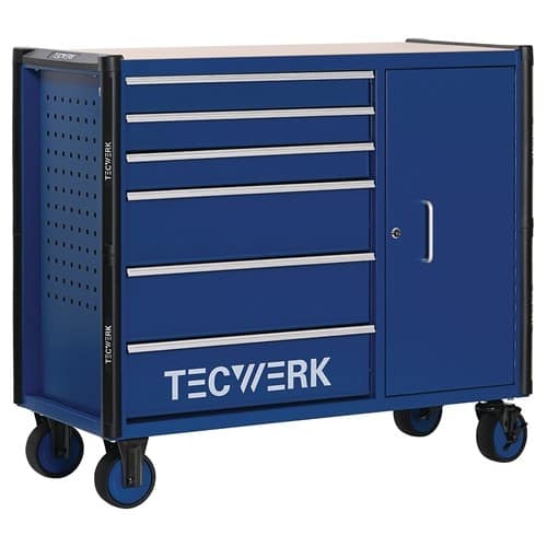 TECWERK Rollwerkbank TREND 2.0 Außen-B1105xT470xH950mm Schubl.6 30kg 400kg TECWERK