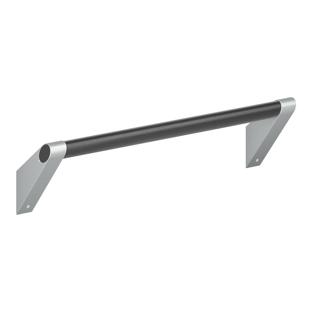KWS Haltegriff 450 A100 Stützen Aluminiumgrau / Anthrazitgrau