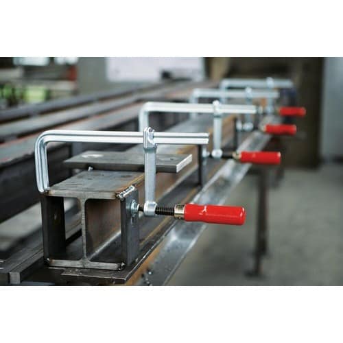 BESSEY Ganzstahlschraubzwinge classiX Spann-W.400mm A.120mm BESSEY