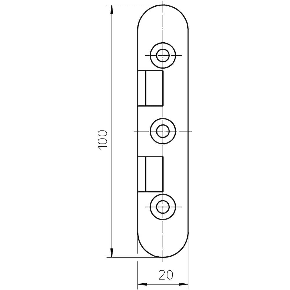SIMONSWERK Fenster und Türsicherung BAKA® Nr. 207, Stahl,