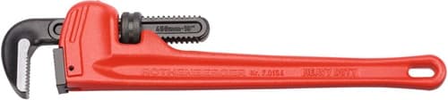 ROTHENBERGER Einhandrohrzange HEAVY DUTY Gesamt-L.450mm Spann-W.73mm f.Rohre 2 1/2 Zoll
