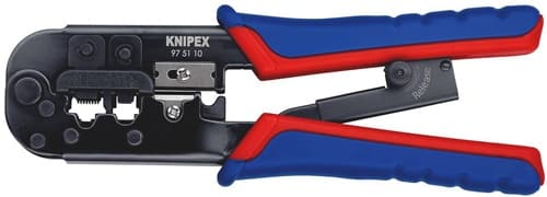 KNIPEX Crimpzange f.Westernstecker L.190mm KNIPEX