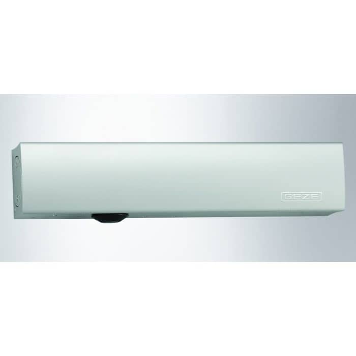 GEZE Türschließer TS 5000 L EN 2-6 mit Gleitschiene BG weiß RAL 9016