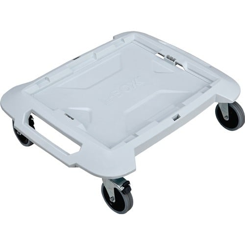 BS SYSTEMS Transportroller L-BOXX® Trade Trgf.b.100kg L492xB646mm Ku.grau,weiß BS SYSTEMS