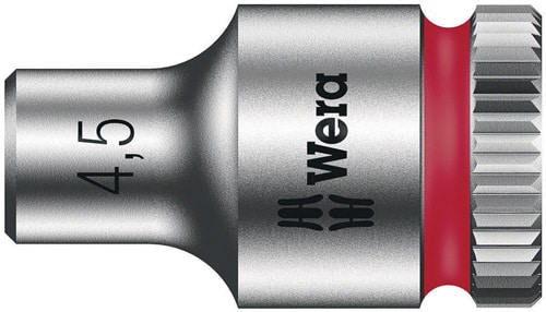 WERA Steckschlüsseleinsatz 8790 HMA 1/4 Zoll a6-KT.SW 4,5mm L.23mm WERA