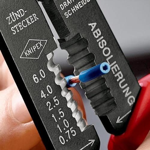 KNIPEX Crimpzange L.230mm 0,5-2,5 (AWG 20-13) mm² KNIPEX