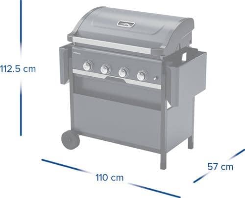 CAMPINGAZ Gasgrill Select 4 L 4 Edelstahlbrenner CAMPINGAZ
