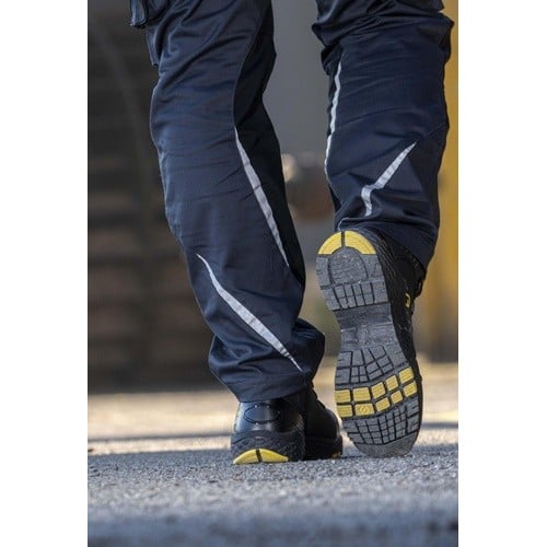 BAAK Sicherheitsstiefel Alexander Gr.48 W.11 schwarz/gelb S3S FO HRO LG SC SR ESD