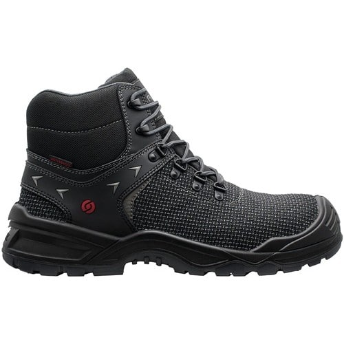 BAAK Sicherheitsstiefel Brandon Gr.42 W.12 schwarz S7S FO LG SR ESD EN20345
