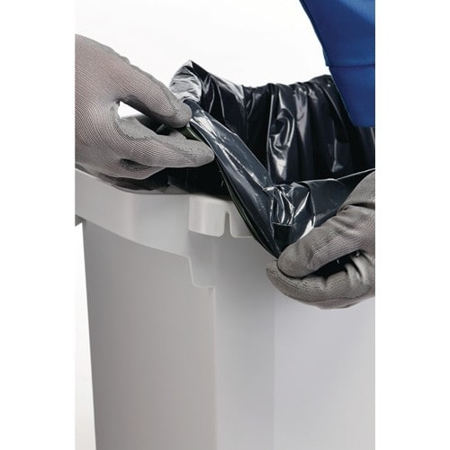 DURABLE Wertstoffsammler 60l H600xB590xT282mm grau o.Einwurfklappe o.Deckel DURABLE