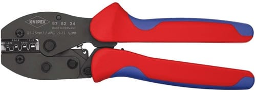 KNIPEX Crimpzange PreciForce® L.220mm 0,1-2,5 (AWG 27-13) mm² 483g KNIPEX