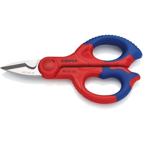 KNIPEX Elektriker-/Handwerkerschere L.155mm 2-K.-Hüllen KNIPEX