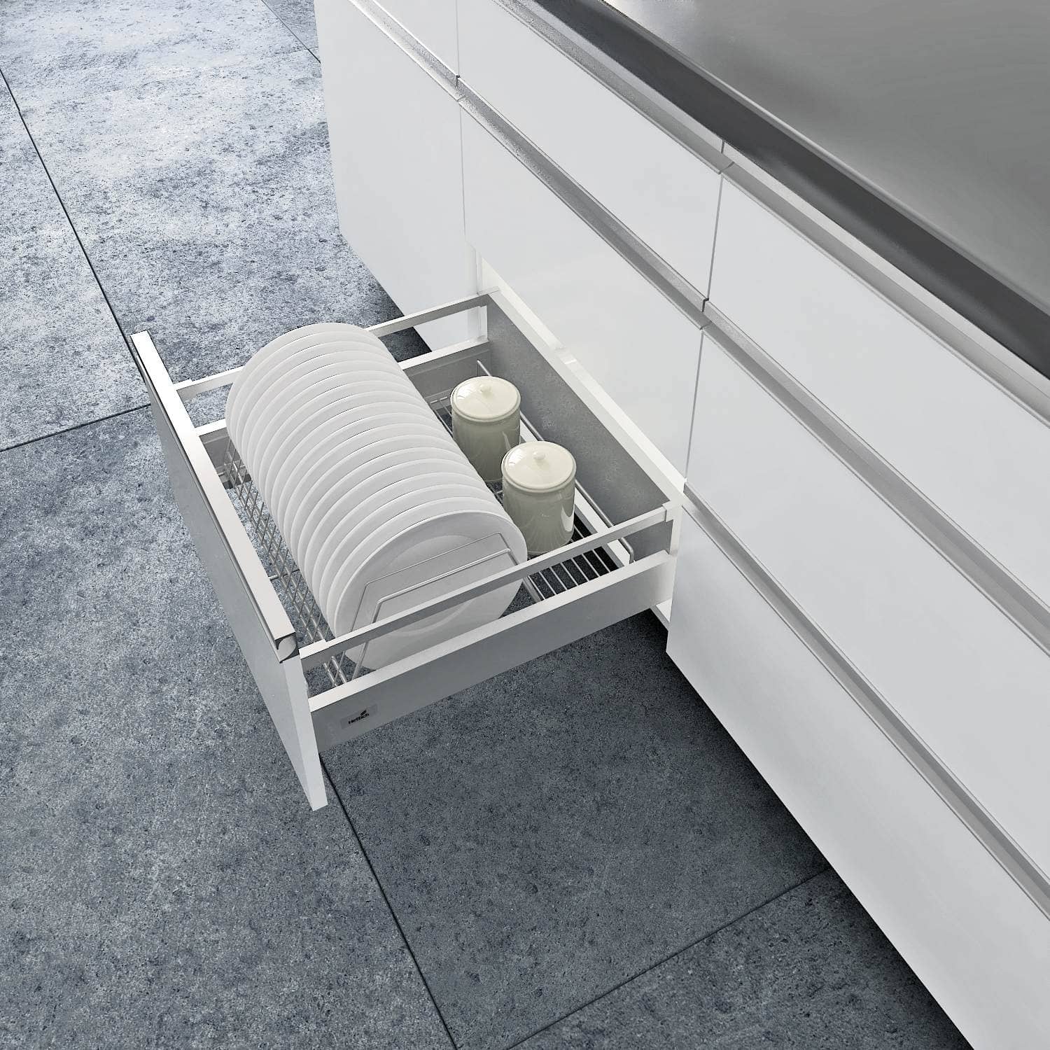 HETTICH CargoPlus Tellerhalter NL 470 mm x KB 900 mm, 9216620