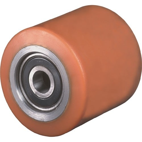 BS ROLLEN Gabelrolle PUR Naben-L.75mm Rad-B.75mm D.82mm BS ROLLEN