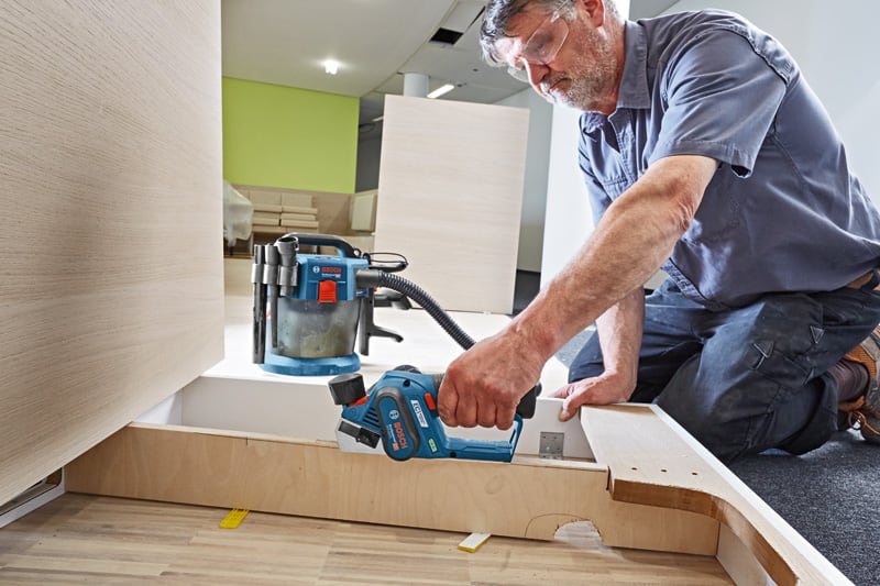 BOSCH Akku-Hobel GHO 12V-20, Solo Version