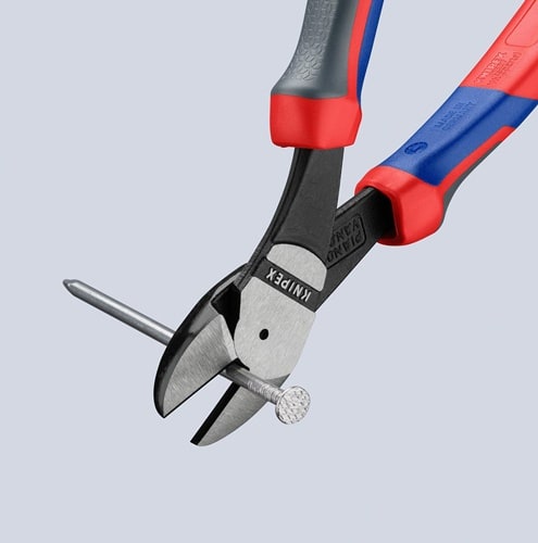 KNIPEX Kraftseitenschneider L.200mm Form 2 Comfort-Griff KNIPEX