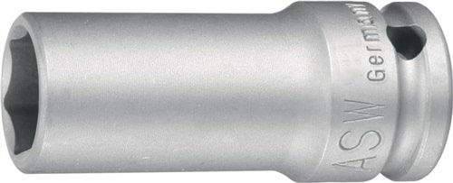 Kraftschraubersteckschlüsseleinsatz 750 L 1 ″ 6-Kant ASW