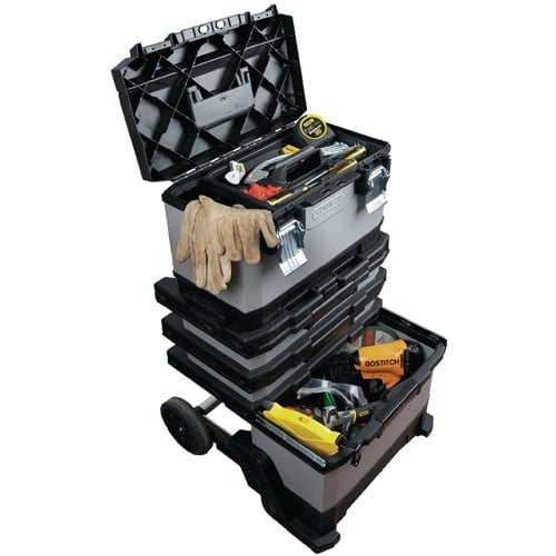 STANLEY Rollende Werkstatt B568xT389xH893mm Ku.u.Metall abnehmbare Werkzeugbox STANLEY