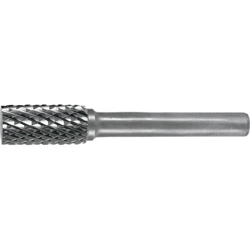 TECWERK Frässtift ZYA D.12mm Kopf-L.25mm Schaft-D.6mm HM Verz.Kreuz TECWERK