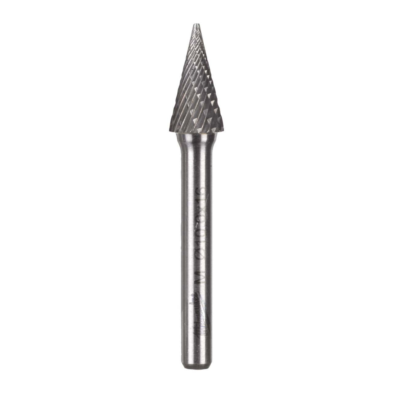MILWAUKEE Typ M Spitzkegel-Kopf HM-Fräser 6 mm Schaft u. 12,7 mm Durchmesser