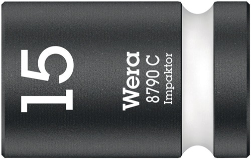 WERA Schlagschraubereinsatz 8790 C Impaktor 1/2 Zoll a6-KT.SW 15mm L.38mm WERA
