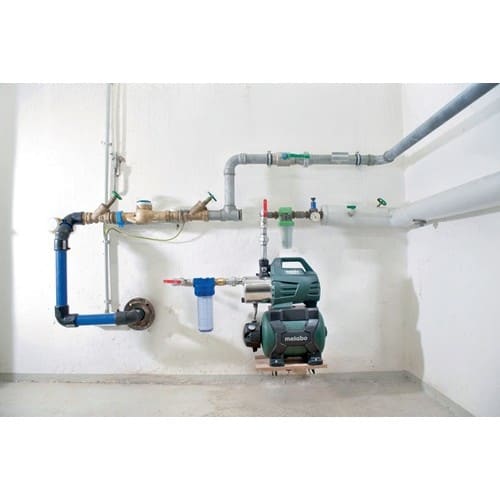 METABO Hauswasserwerk HWW 6000/25 Inox 6000 l/h 55m 8m 1300W STA 24l METABO