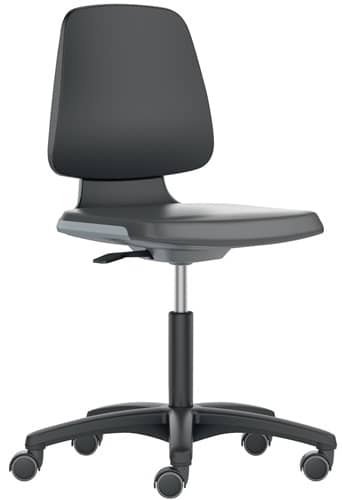 BIMOS Arbeitsdrehstuhl Labsit Rl.Sitzschale anth.Integralschaum schwarz