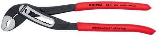 KNIPEX Wasserpumpenzange Alligator® L.250mm Spann-W.46mm pol.Ku.-Überzug KNIPEX