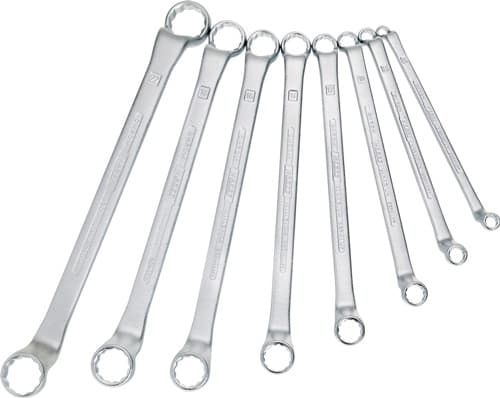 HAZET Doppelringschlüsselsatz 630/8 8-tlg.SW 6-22mm tief gekr.HAZET