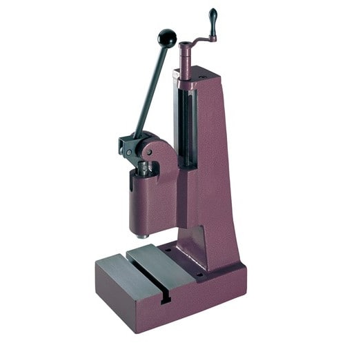 BERG & SCHMID Kniehebel-Handpresse HK 800 Druckkraft 8,0 kN Hub 40mm Arbeits-H.50-200mm