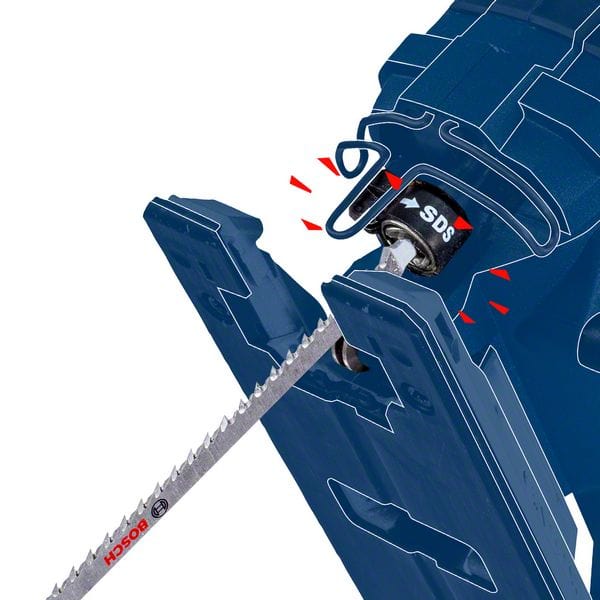 BOSCH EXPERT ‘Hardwood 2-side clean‘ Stichsägeblatt-Set, 2-tlg., T308BF/BFP. Für Stichsägen