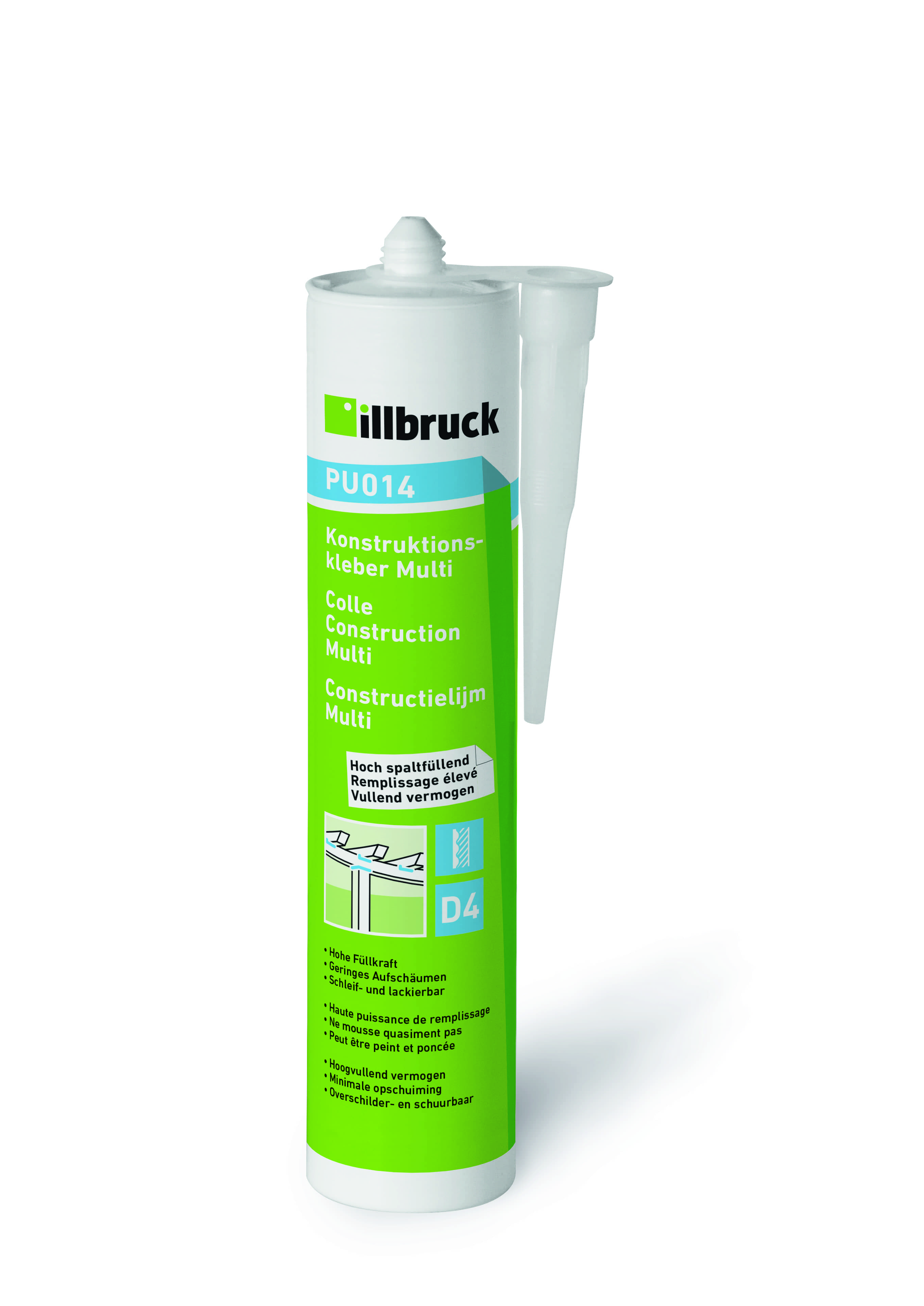 ILLBRUCK PU014 Konstruktionskleber Multi