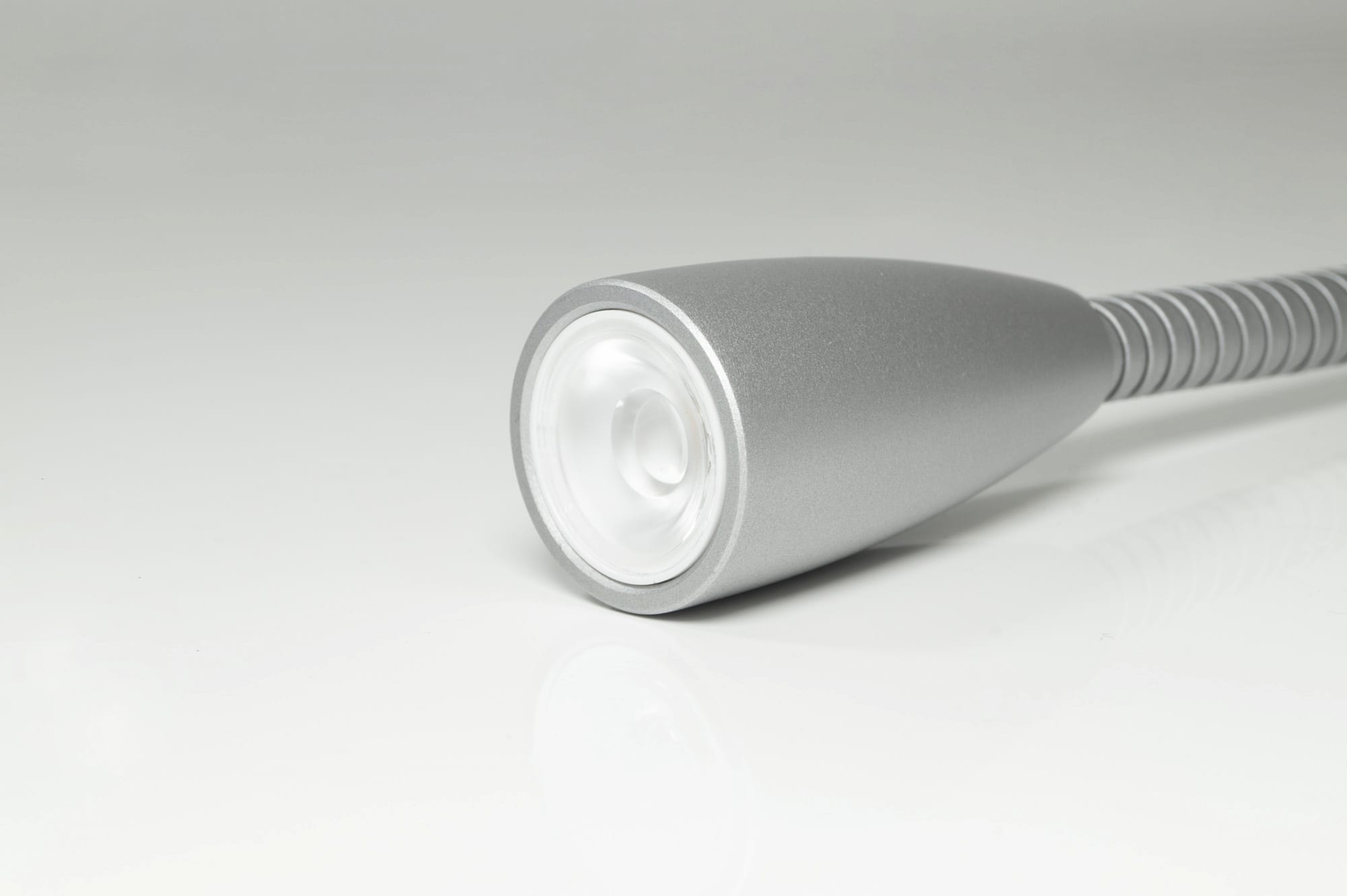 L&S 1-er Set Bettanbauleuchte BU 1 12 V 1,2 W Silber USB + EVG