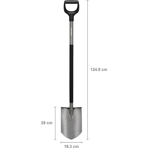 FISKARS Gärtnerspaten spitz,m.D-Griff STA FISKARS