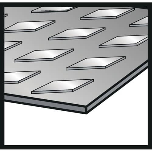TECWERK Stichsägeblatt Gesamt-L.132mm Zahnt.1mm BIM 5 St./Karte TECWERK