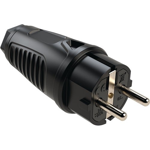 JÄGER DIREKT Schutzkon.st.10-/16 A 250 V schwarz IP54 VG JÄGER DIREKT