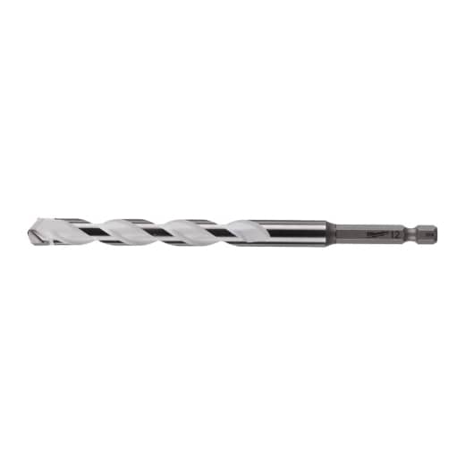MILWAUKEE 12 x 150 mm SHOCKWAVE Multimaterial Bohrer 1/4" Hex